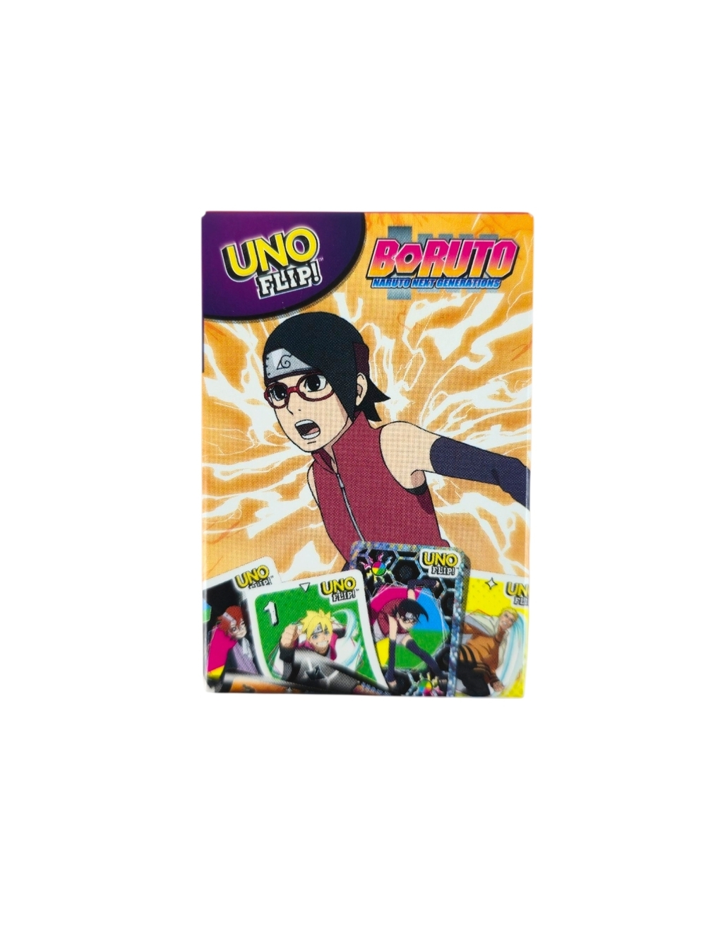 UNO Flip! Boruto Edition, 2026 McDonald’s Exclusive Card Game